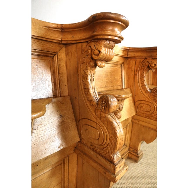 Antique Church Stalls, 1700s For Sale - Image 10 of 15