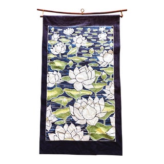 Vintage Indian Batik Wall Hanging For Sale