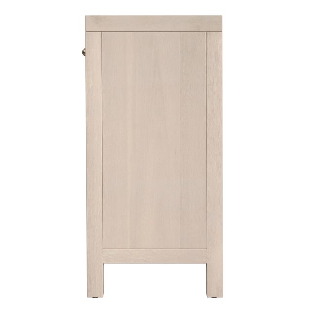 2020s Nora 31 in. W Wood 1 Drawer 2 Door Accent Storage Cabinet, Antique Taupe For Sale - Image 5 of 8