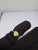 Natural Yellow Sapphire 0.75cts & Diamond 0.15cts Ring in 18k Gold For Sale - Image 4 of 6