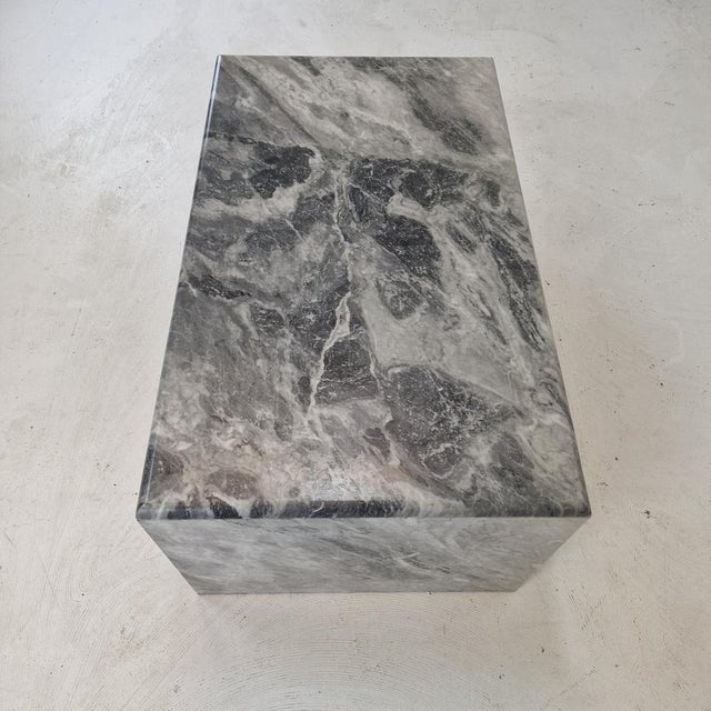 Italian Marble Coffee Table, 1980s For Sale - Image 9 of 18