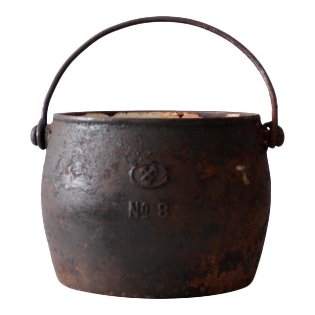 Antique Cast Iron Pot Chairish