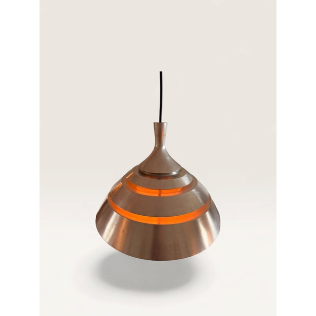 Aluminum Pendant Light in the style of Hans-Agne Jakobsson, 1960s For Sale - Image 11 of 11