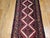 Vintage Persian Malayer Runner Rug, Hand-Knotted Wool, Geometric Pattern, 3x10, Ivory & Red For Sale - Image 10 of 15