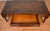 1930s Weiman English Regency Flame Mahogany Inlay Leather Top Drop Leaf Coffee Table For Sale - Image 11 of 18