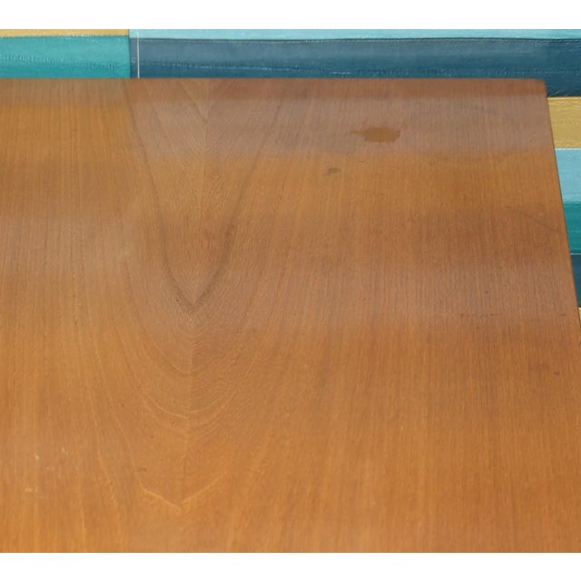 Display Cabinet in Elm and Glass, 1960s For Sale - Image 14 of 16
