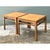 This pair of vintage Baker side tables pairs Asian-inspired architecture with a warm, honey-toned finish. Each square top...