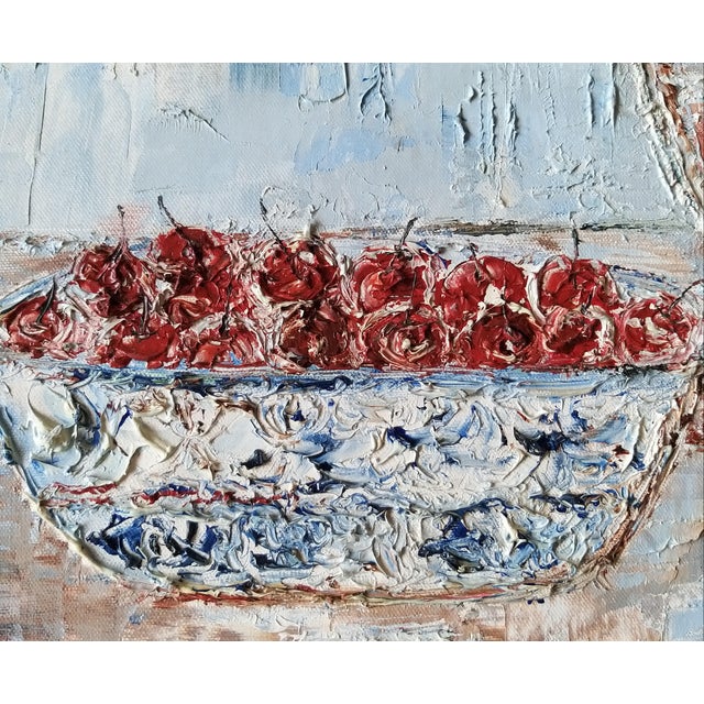 "The Roses" Contemporary Original Expressionist Still Life Painting For Sale - Image 4 of 8