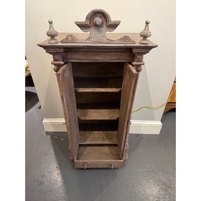 19th Century Antique Miniature Scandinavian Cupboard For Sale - Image 4 of 8