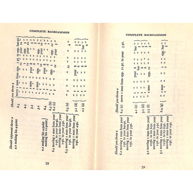 "Complete Backgammon: Including the Laws of Backgammon" 1940 Richard, Walter L. For Sale In New York - Image 6 of 9