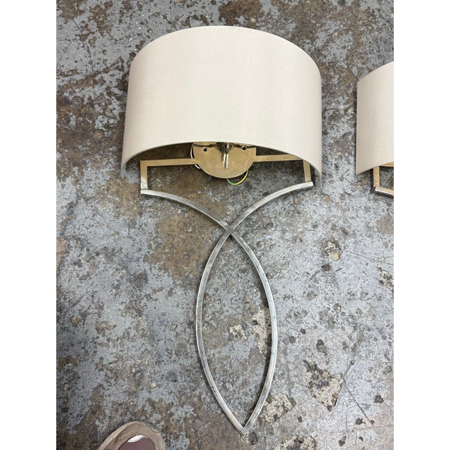 Nicolas Aubagnac for Porta Romana Wall Sconces, Pair For Sale - Image 11 of 12