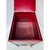 Mid-Century Modern Vintage Red Steel Shop Cart With Hand-Ground Metal Surfaces For Sale - Image 3 of 16