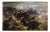 H.P., Great Battle of the 19th Century, 1880, Oil on Canvas For Sale