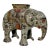 Rare Antique Early 1900 Hand Painted Cast Iron Circus Howdah Elephant Still Bank For Sale