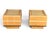 Pair of 1960s Scandinavian Modern Oak End Tables With Rattan Tops For Sale - Image 10 of 15