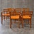 Set of 8 Italian Beech Wood chairs / Model Marocca by Vico Magistretti for De Padova / 1987 2 x armrest 6 x without...