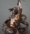 Brown Bronze of a Warrior, 1970s For Sale - Image 8 of 18
