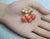 Red Vintage 14k Gold Momo Coral Cherry Branch Brooch, Japan, 1980s For Sale - Image 8 of 8