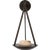 2020s Barbara Barry for Visual Comfort Signature Divina 19" Floating Bowl Sconce in Modern Iron with Alabaster For Sale - Image 5 of 11