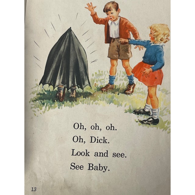 1940s Vintage Children’s Book 1946 We Look and See For Sale - Image 5 of 6