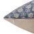 Fabdivine Bohemian Block Print Pillow Cover 16x16 Inch - Tulsi Buti For Sale - Image 4 of 5
