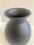 Mid-Century Modern Mid Century Black Matte Glazed Porcelain Vase For Sale - Image 3 of 7
