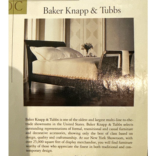 Auburn Mahogany Queen Bed Designed by Barbara Barry For Sale - Image 8 of 8