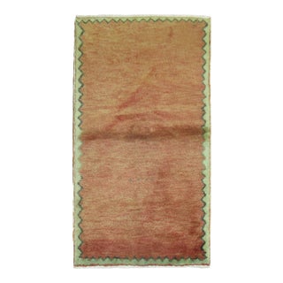 Rust Mid 20th Century Turkish Rug - 2'6" x 3'2" For Sale