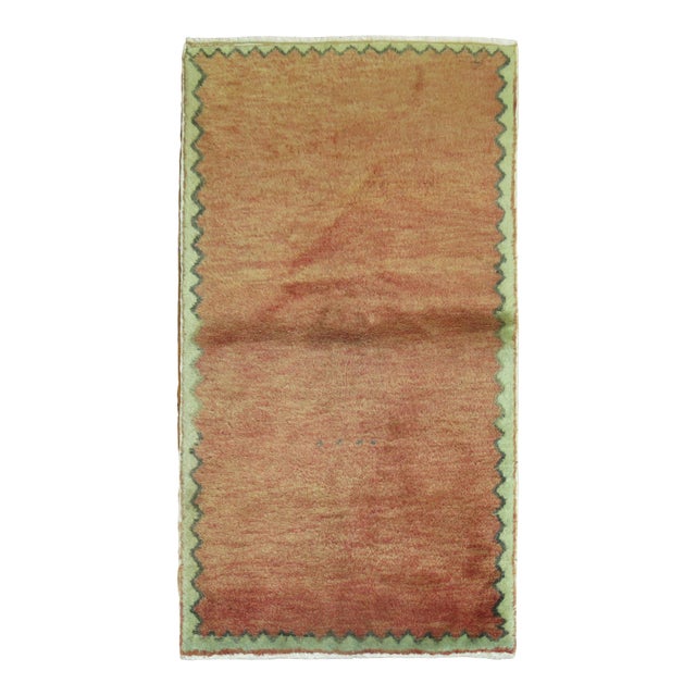 Rust Mid 20th Century Turkish Rug - 2'6" x 3'2" For Sale