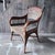 Vintage Wicker Bedroom Armchair For Sale - Image 3 of 12