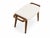 Mid-Century Modern Mid Century Modern Walnut Stool in Manner of Hans J. Wegner Papa Bear Stool For Sale - Image 3 of 4
