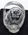 Mid 20th Century 1960s West Germany Handmade Crystal Bride Princess Basket Etched 24% Lead Crystal Glass For Sale - Image 5 of 13