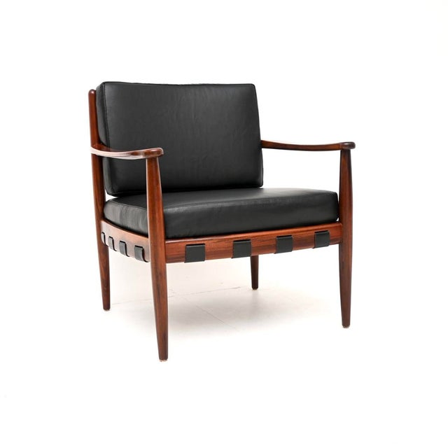 Vintage Swedish Cadett Armchair by Eric Merthen, 1960s For Sale - Image 11 of 11