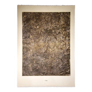 Jean Dubuffet, Pomp, Original Lithograph, 1959 For Sale