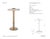 Visual Comfort Signature Aran 9" Rechargeable Accent Lamp in Hand-Rubbed Antique Brass and Alabaster Designer: Visual...