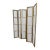 Antique Giltwood Folding Screen With Multiple Panels For Sale