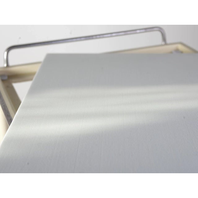 Mid-Century Opaxit Glass Medical Trolley Set of 2, 1960s For Sale - Image 13 of 16