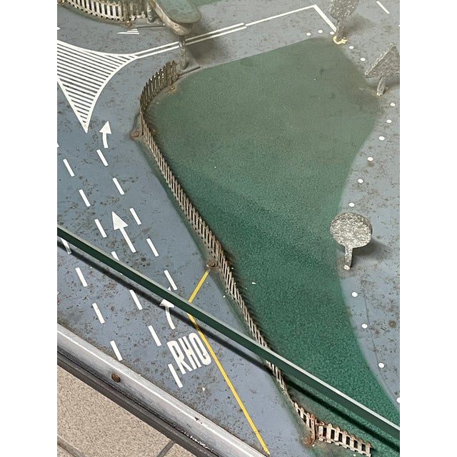 Industrial Coffee Table with Diorama, 1960s-1970s For Sale - Image 3 of 15