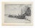 1930s Johannes Daniel Scherft (1891-1969) winter Dutch Etching. Pencil singed and titled. Combined shipping available,...