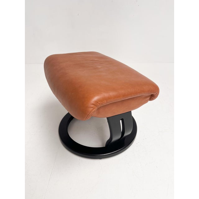 Relax Chair with Ottoman by Hjort Knudsen, 1990s For Sale - Image 14 of 18