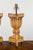Mid 20th Century Italian Midcentury Painted and Carved Table Lamps with Stylized Foliage - a Pair For Sale - Image 10 of 12