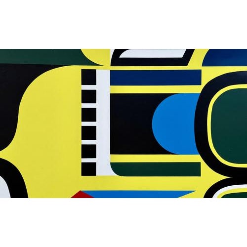 Jean Dewasne, Geometric Composition, Screenprint For Sale - Image 5 of 7