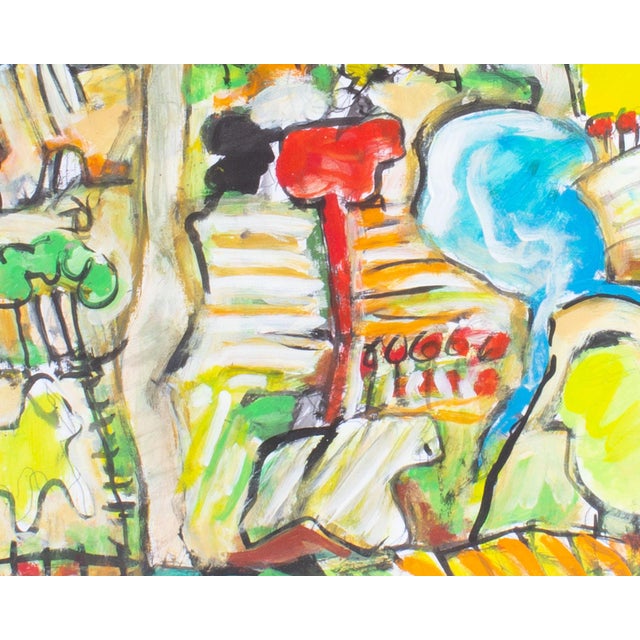 Contemporary Abstract Mixed Media Painting by James L. Bruch For Sale - Image 3 of 8