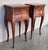 1900 - 1909 Antique Louis XV French Marquetry With Drawers Nightstands, Set of 2 For Sale - Image 5 of 12