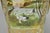 Early 20th Century Antique Nippon Hand Painted Porcelain Twin Handled Vase W/ Swan & Lake Scene For Sale - Image 5 of 16