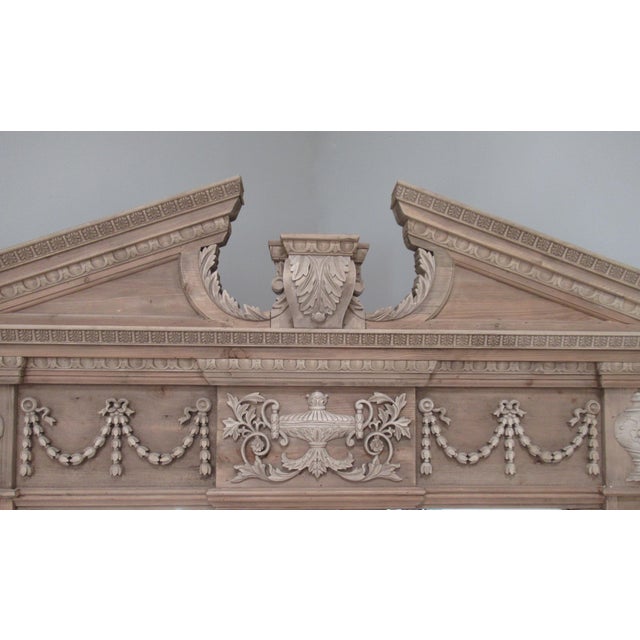 Restoration Hardware "Entablature" Floor Mirror Chairish