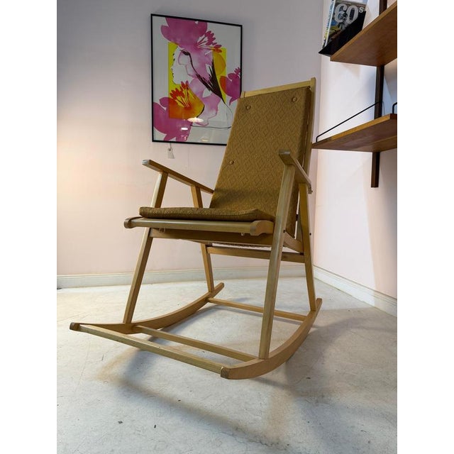 Rocking Chair by Selman Selmanagić for Hellerau For Sale - Image 4 of 11