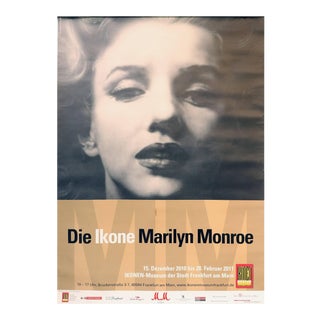 2010-2011 Marilyn Monroe German Exhibition Poster For Sale