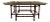 Chinese Chippendale faux bamboo base coffee table with scalloped brass glass top from Baker Furniture, like nearly all...