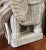 Vintage whicker elephant side table. Made in Spain. Circa 1970's. .
